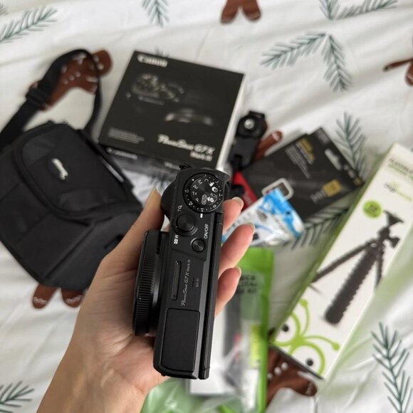 Canon PowerShot G7 x Mark III Black Camera US Model 3638C001 - Picture 5 of 7